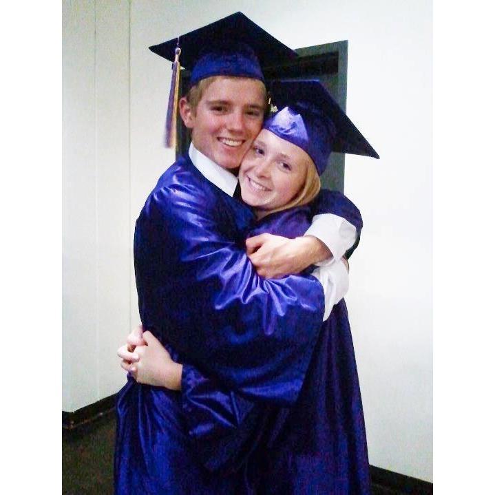 Our high school graduation in June of 2012