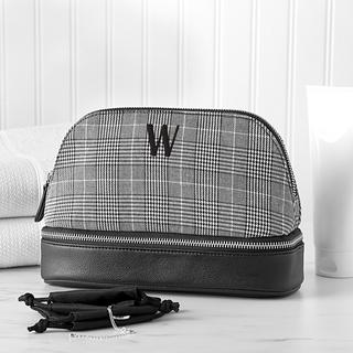 Personalized Glen Plaid Travel Organizer