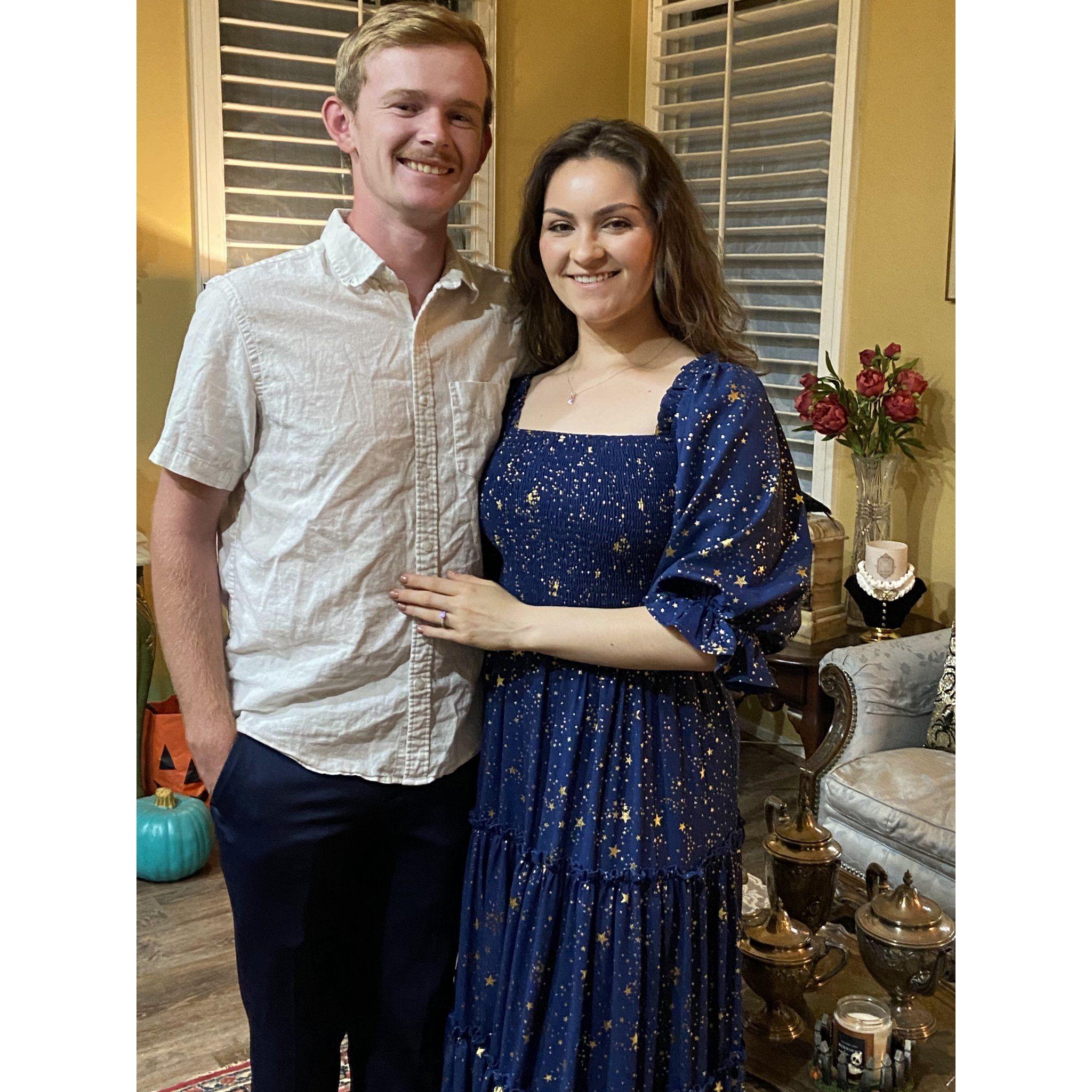 Our three year anniversary on October 19, 2022