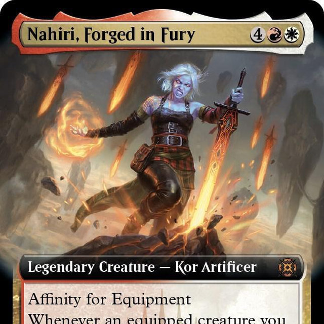 Nahiri, Forged in Fury (Extended Art)