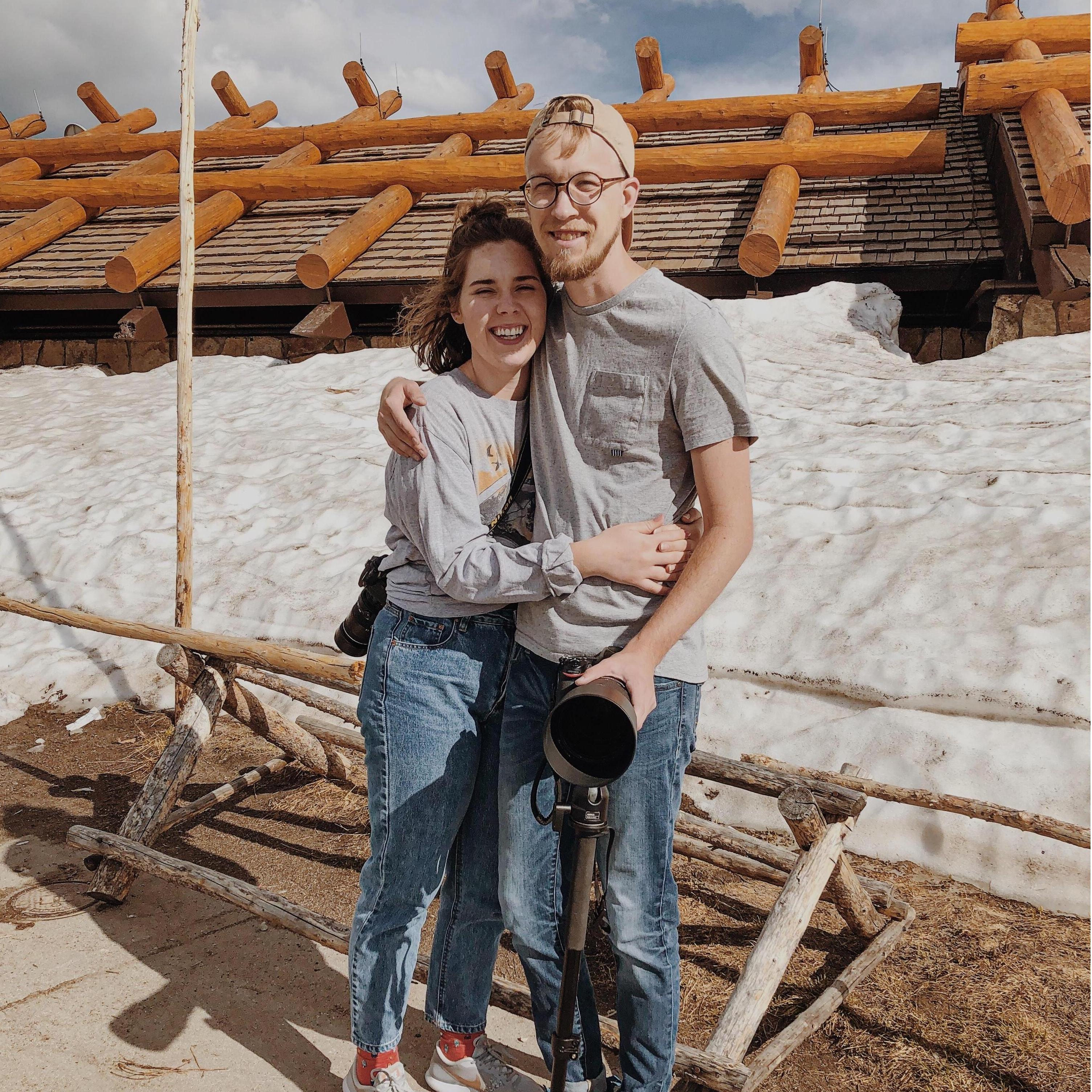 Stopped in Rocky Mountain National Park on the way to Wyoming were Caleb would propose. June 29, 2019.