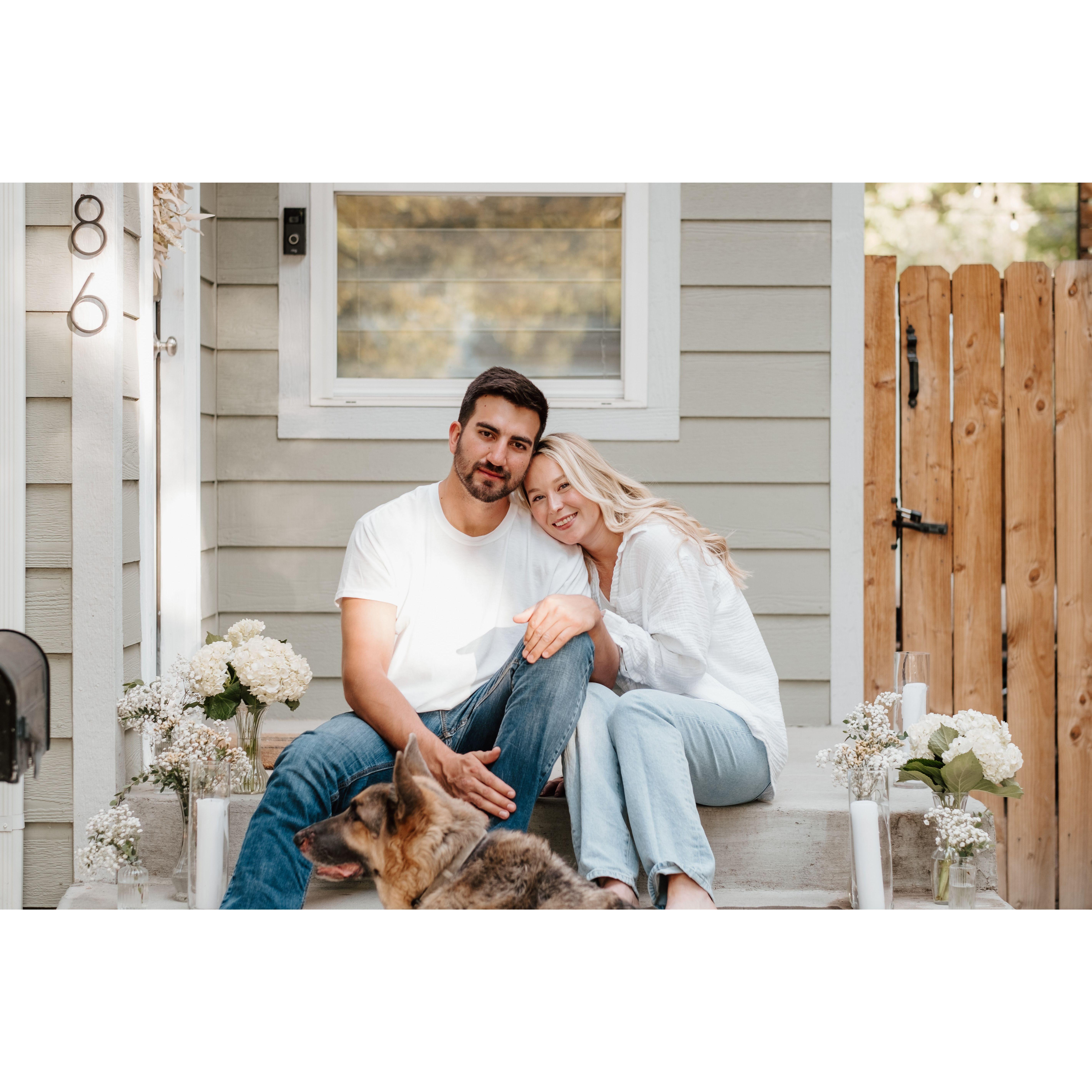 December 2022 - We bought our first Home together!