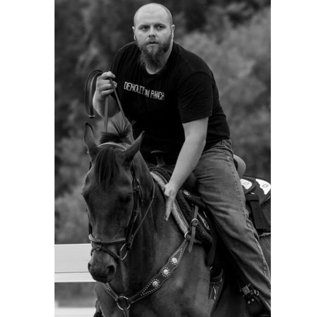 This man not only stole my heart but even Teddy loves him more then me.  Teddy picked him as his person from the moment Jon walked into the barn!  Hes such a gentle man Teddy knew it right away!