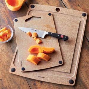 Epicurean 17.5" x 13" Nonslip Groove Cutting Board with Bonus 13" x 8.5" Board