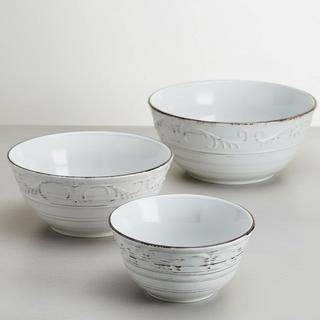 Trellis 3-Piece Serving Bowl Set