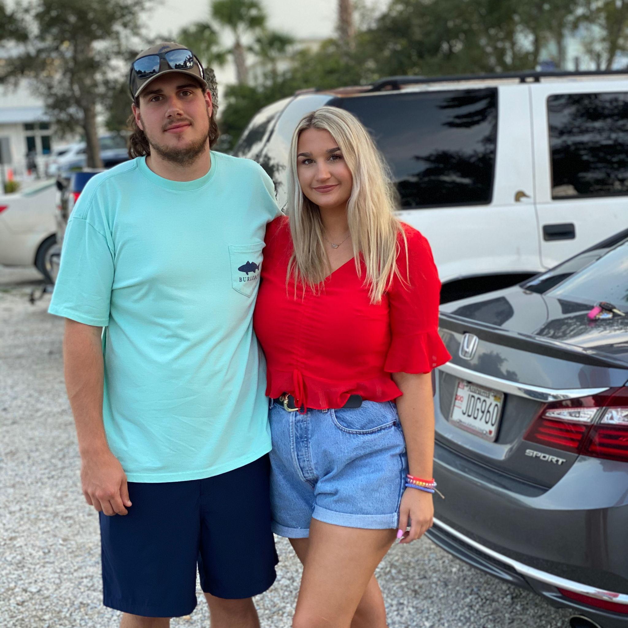 First beach trip with the fam - July 18, 2020.