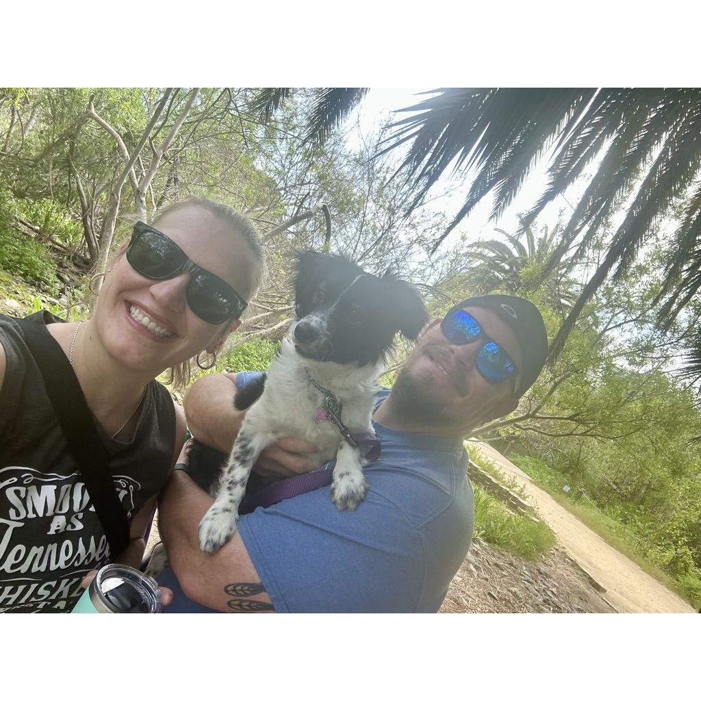 First Family picture with Izzy Queso
