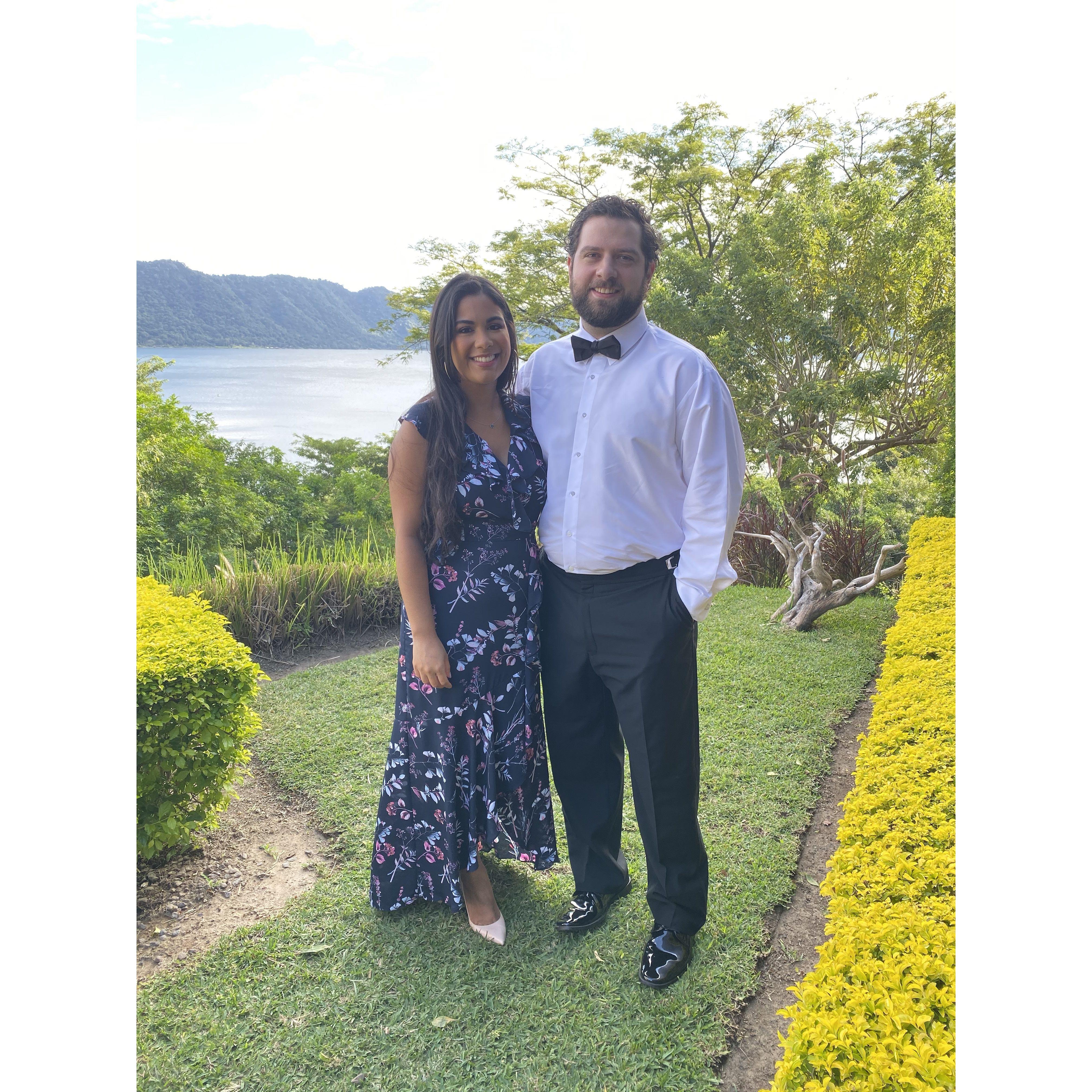 November 2019 Lago Coatepeque, El Salvador. The day before we got engaged.
