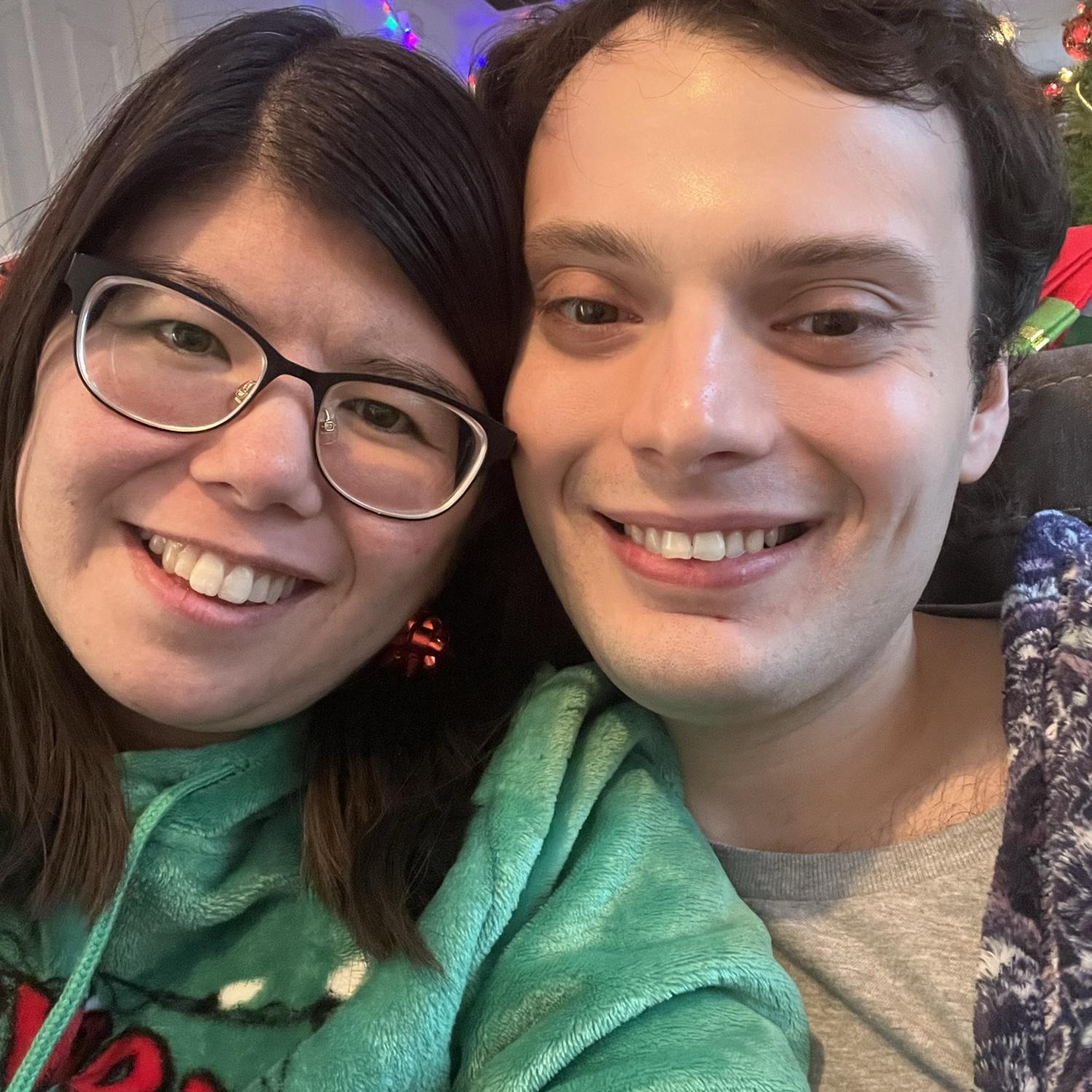December 2022 at our first house together.