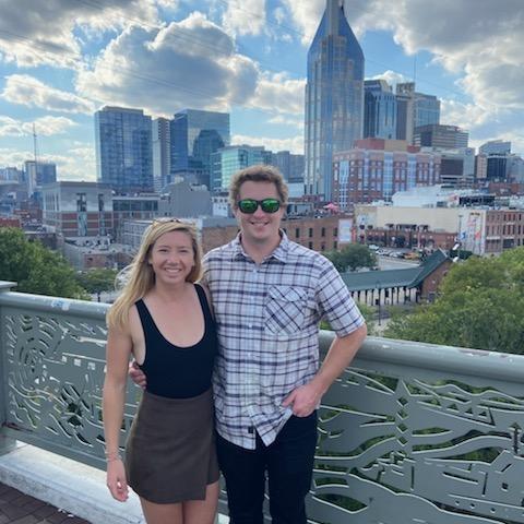 Michelle’s first trip to Nashville and first time meeting Cody’s mom (Cathy) in 2021.