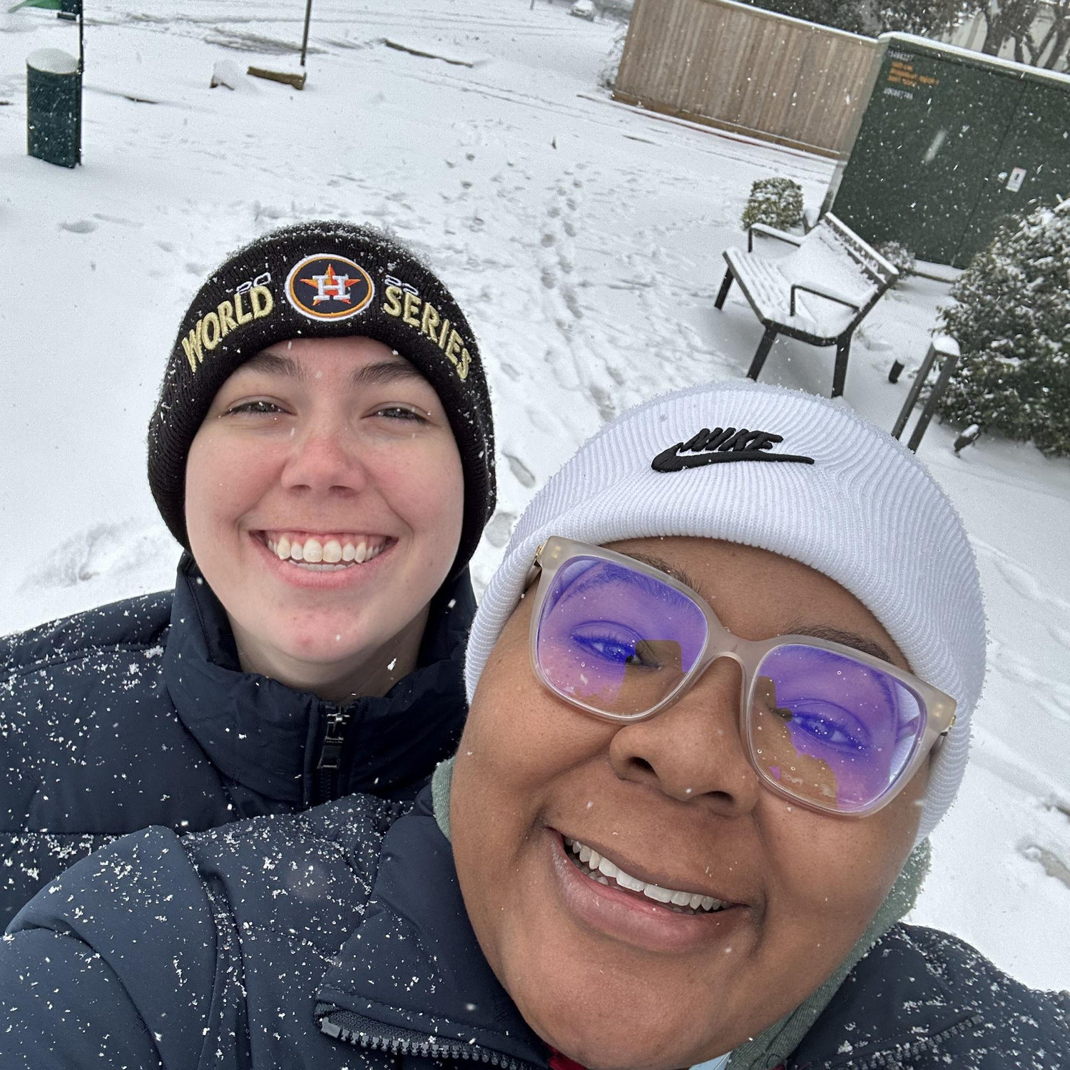 Our first snow day together!