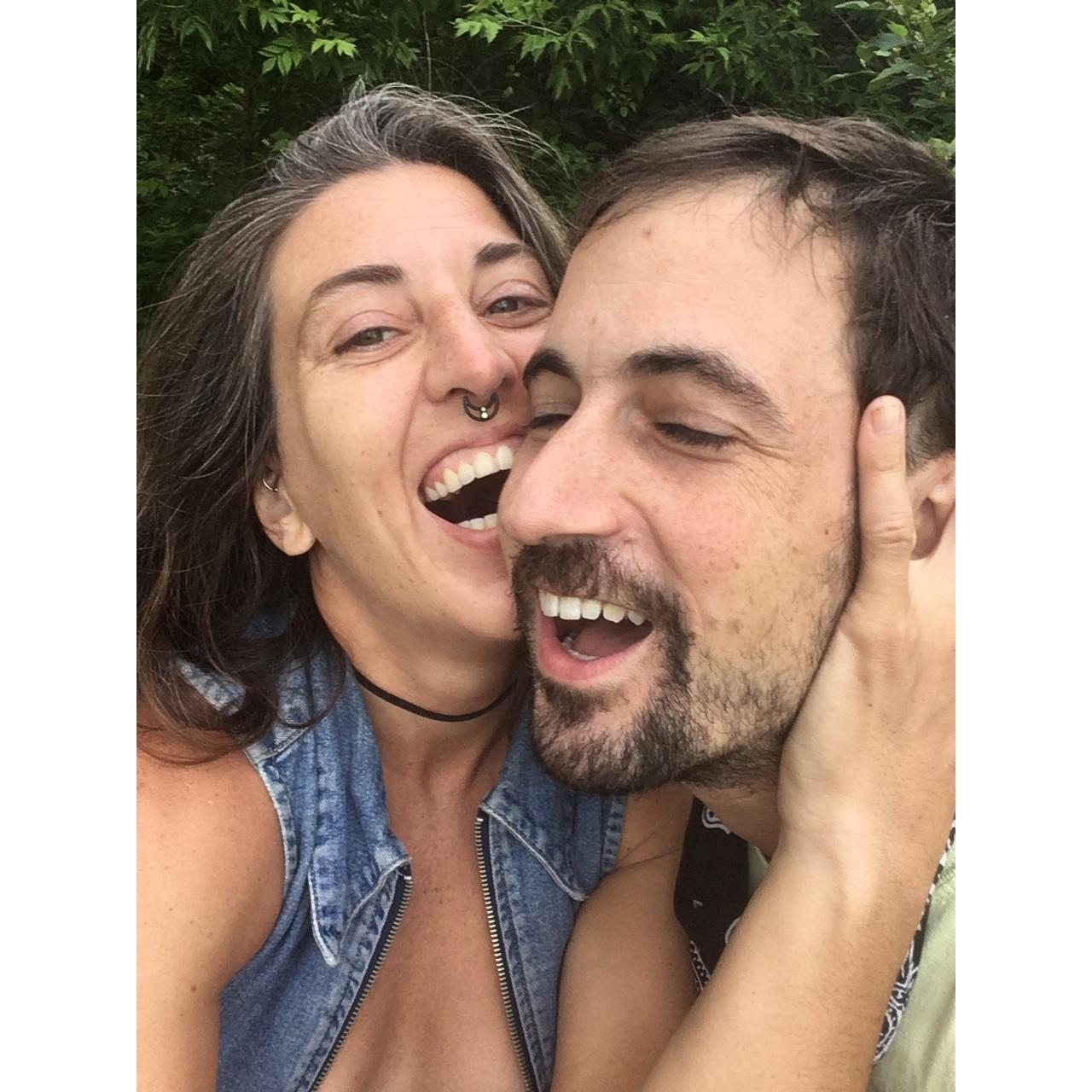 Happy.