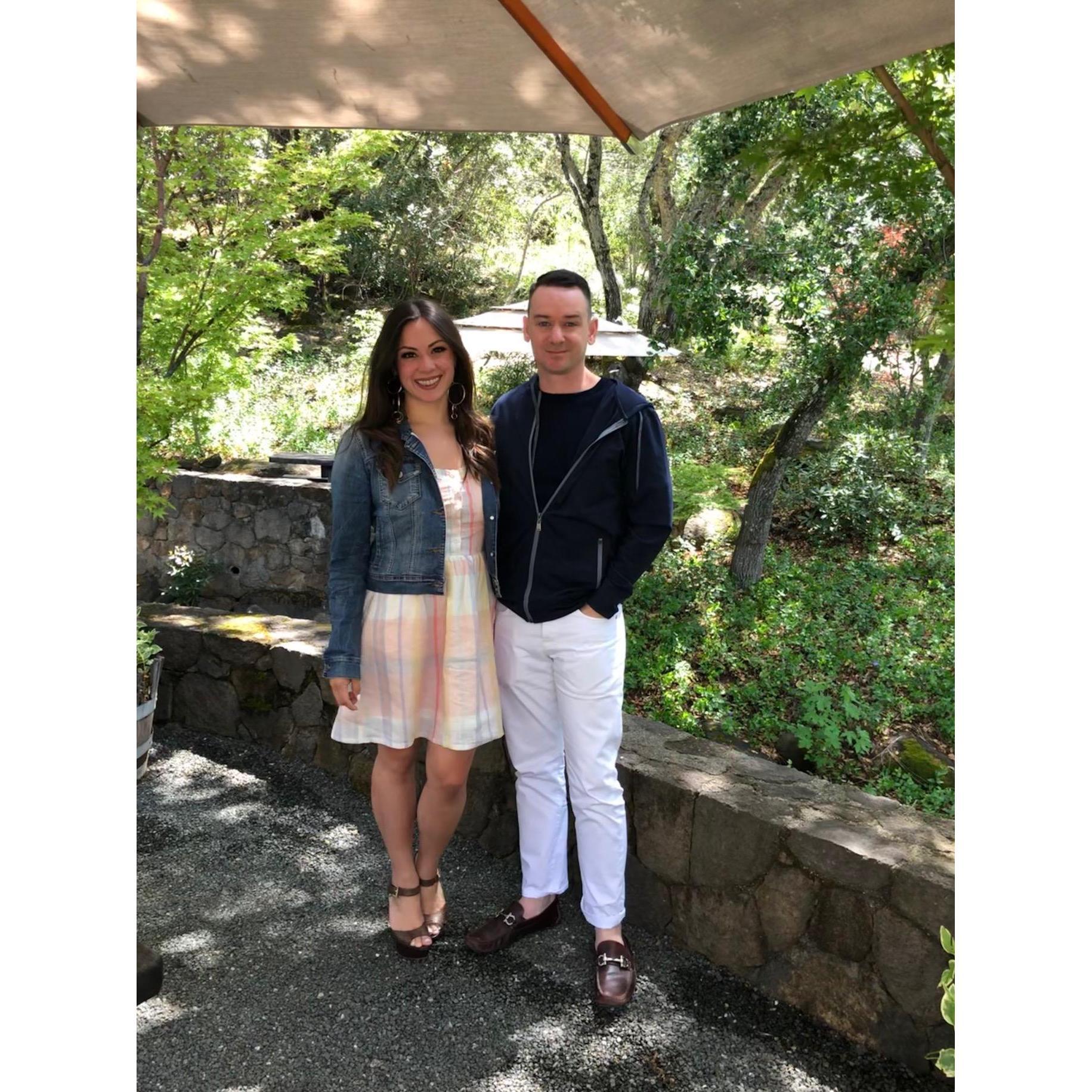 Wine tasting in Napa