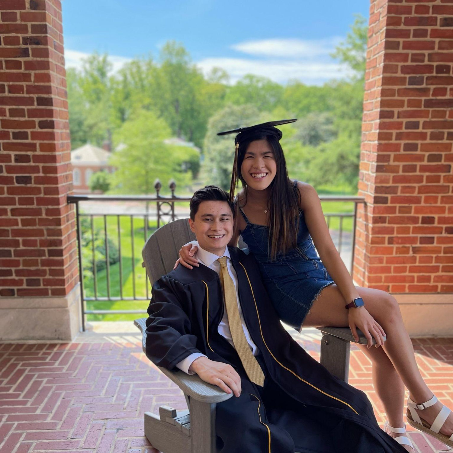 Will's graduation from Hopkins (2021!)