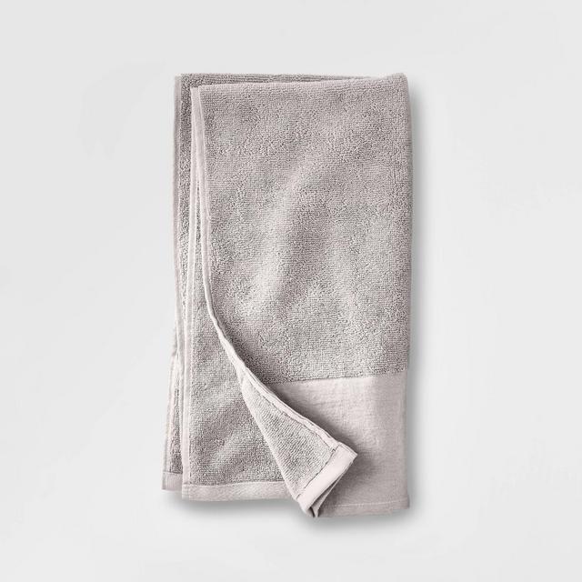 Linen Cuff Hand Towel Gray - Casaluna™