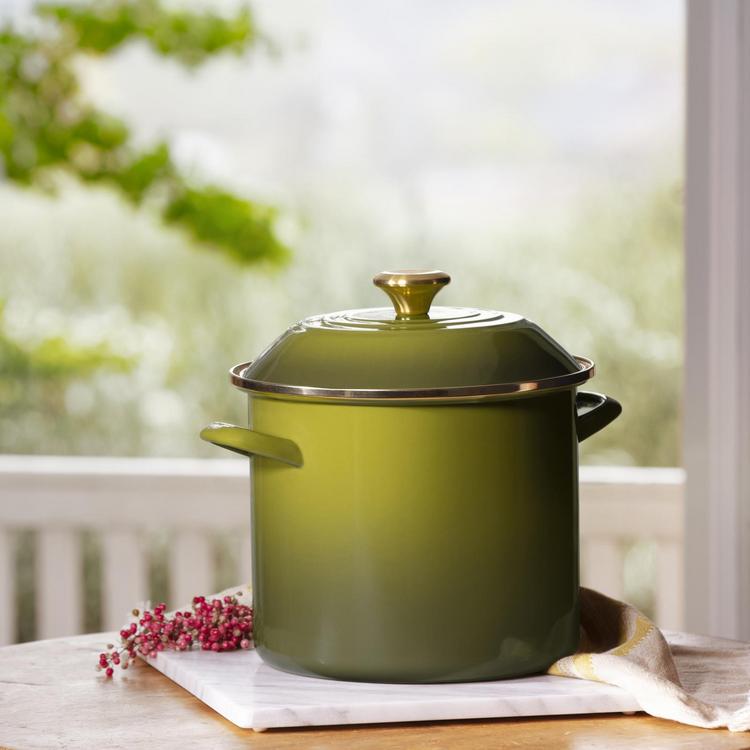 Enamel on Steel Stockpot