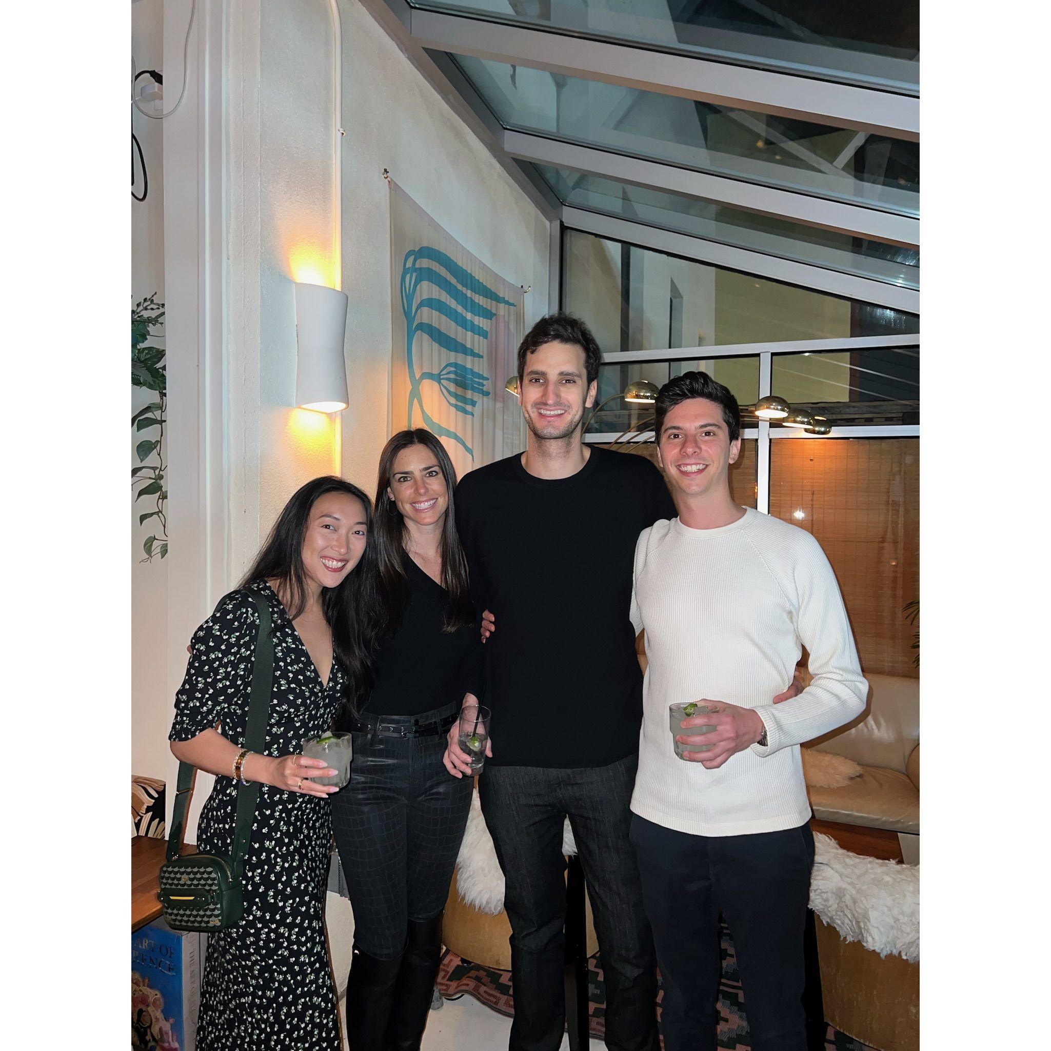 Celebrating Harry's 30th with Harris & Jackie