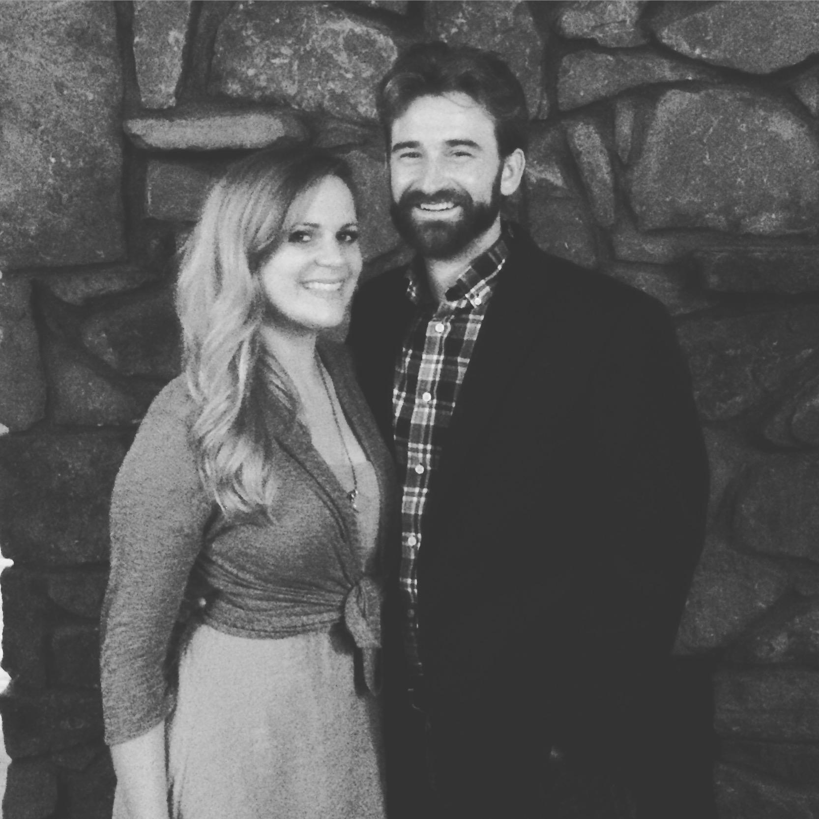 Our first photo together... date number 2 and already smitten.