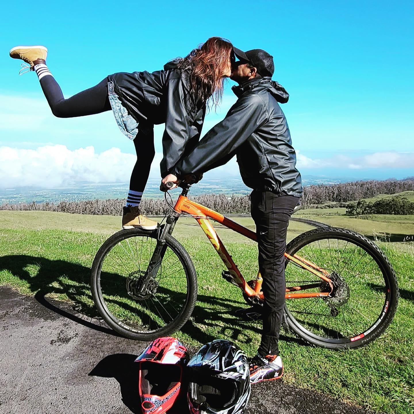 Bike ride in Hawaii
