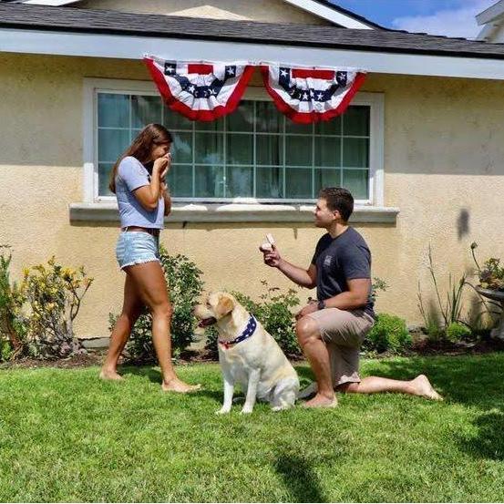 Sunday, July 4, 2021
We got engaged! - Garden Grove, CA