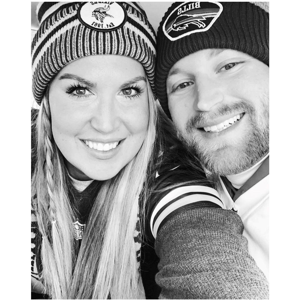 Our first NFL game together, the Vikings won ;)