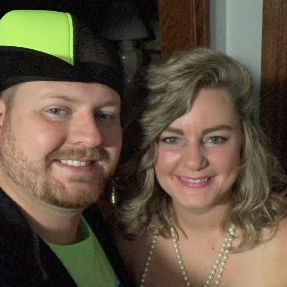 Our first Halloween dressing up together.