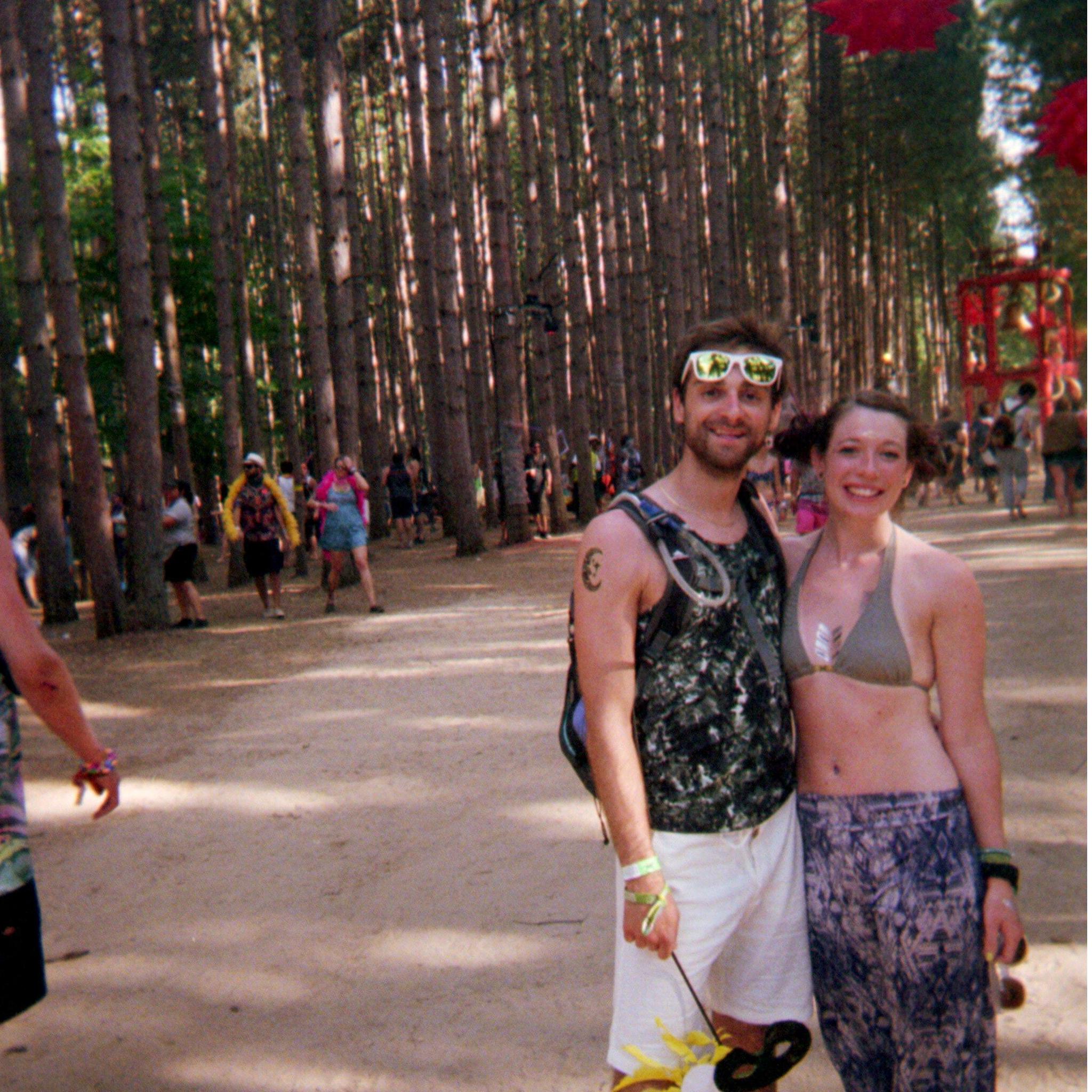 Wedding inspiration brought to you by this forest