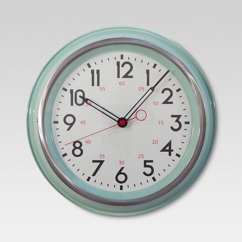 Schoolhouse 14" Wall Clock - Threshold™