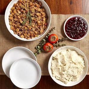Denmark Tools For Cooks Blanc de Blanc White Serveware - 5 Piece Shallow Nested Serving Bowls