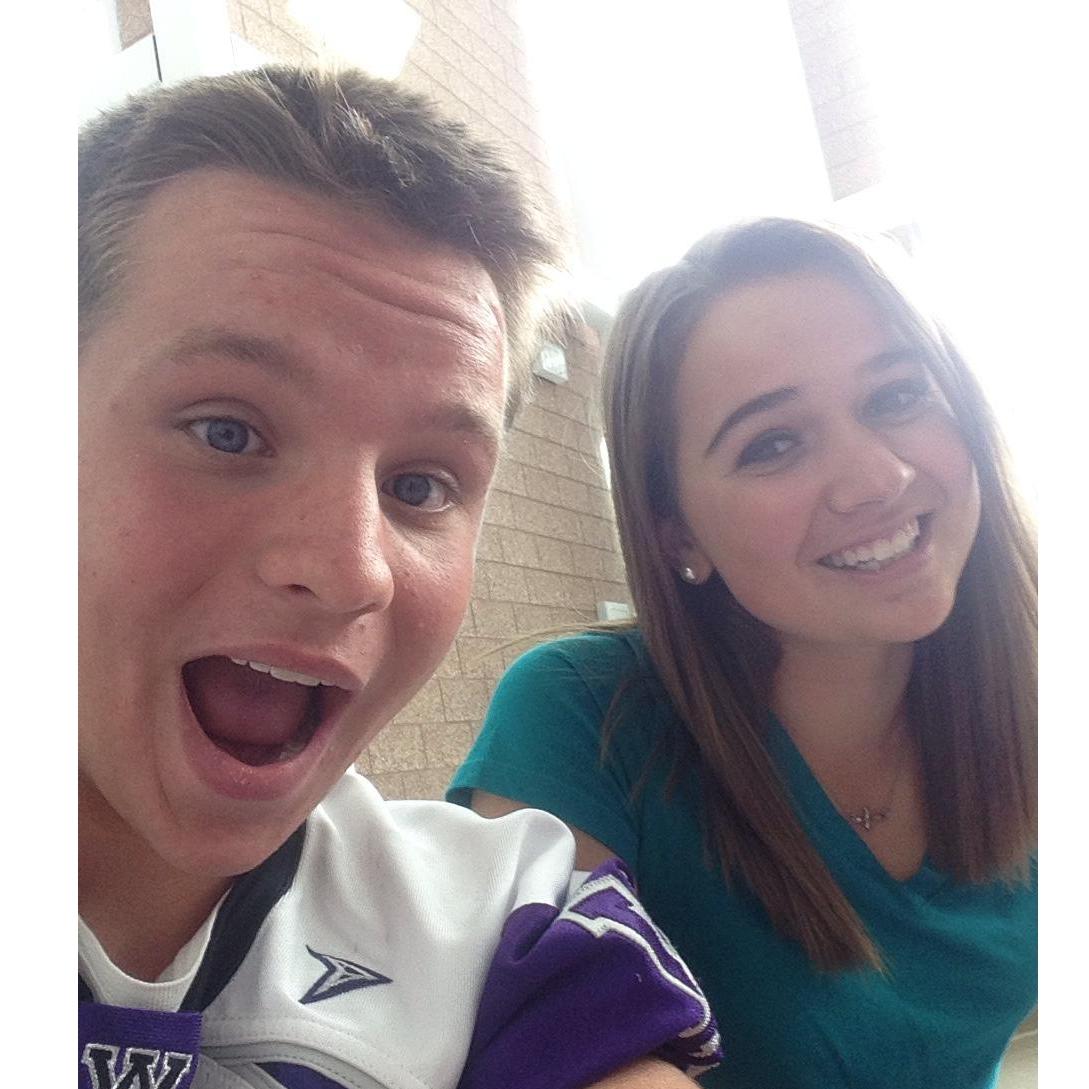 Our first picture together