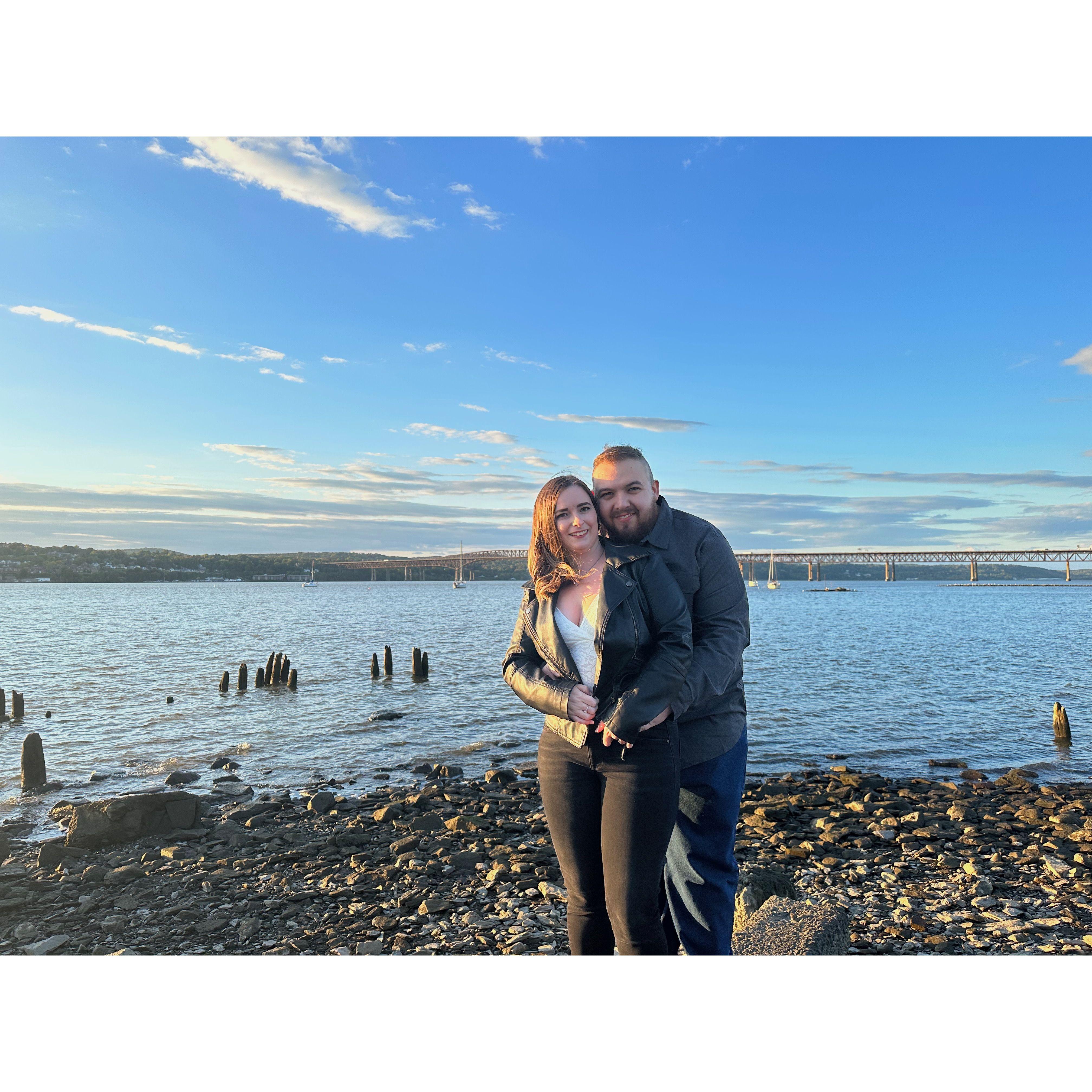 Engagement photos at the Beacon waterfront. Big thank you to Marcus who took these amazing photos.