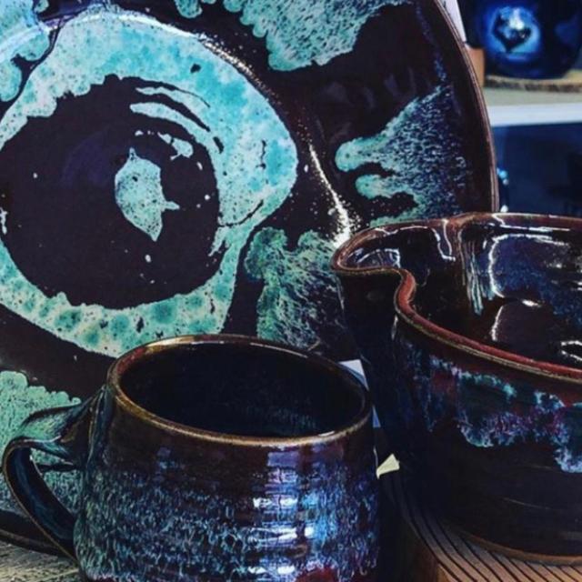 Dish Set from Teddy Kay Studios in Martin, TN