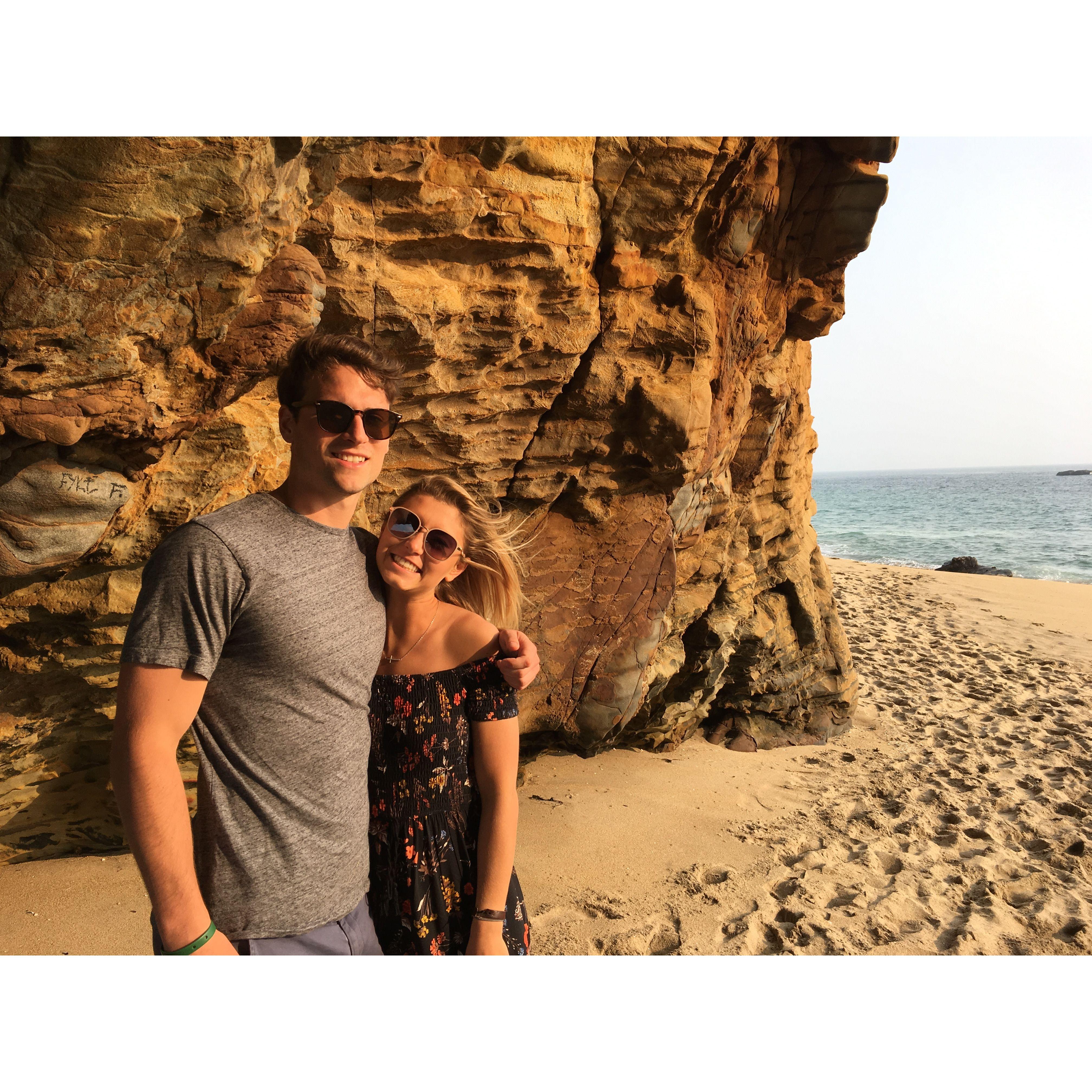 Big Sur, seeing Zach after 2 months apart due to co-op in CA