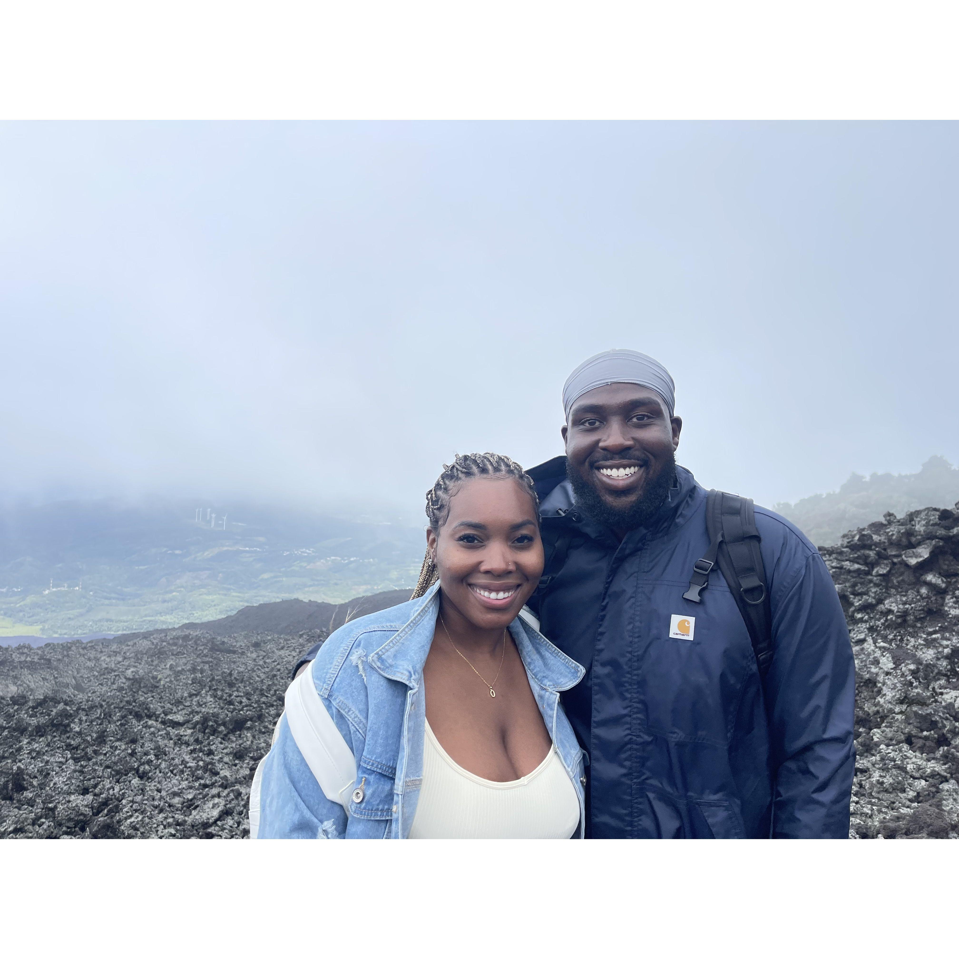 Hiking volcanoes in Guatemala