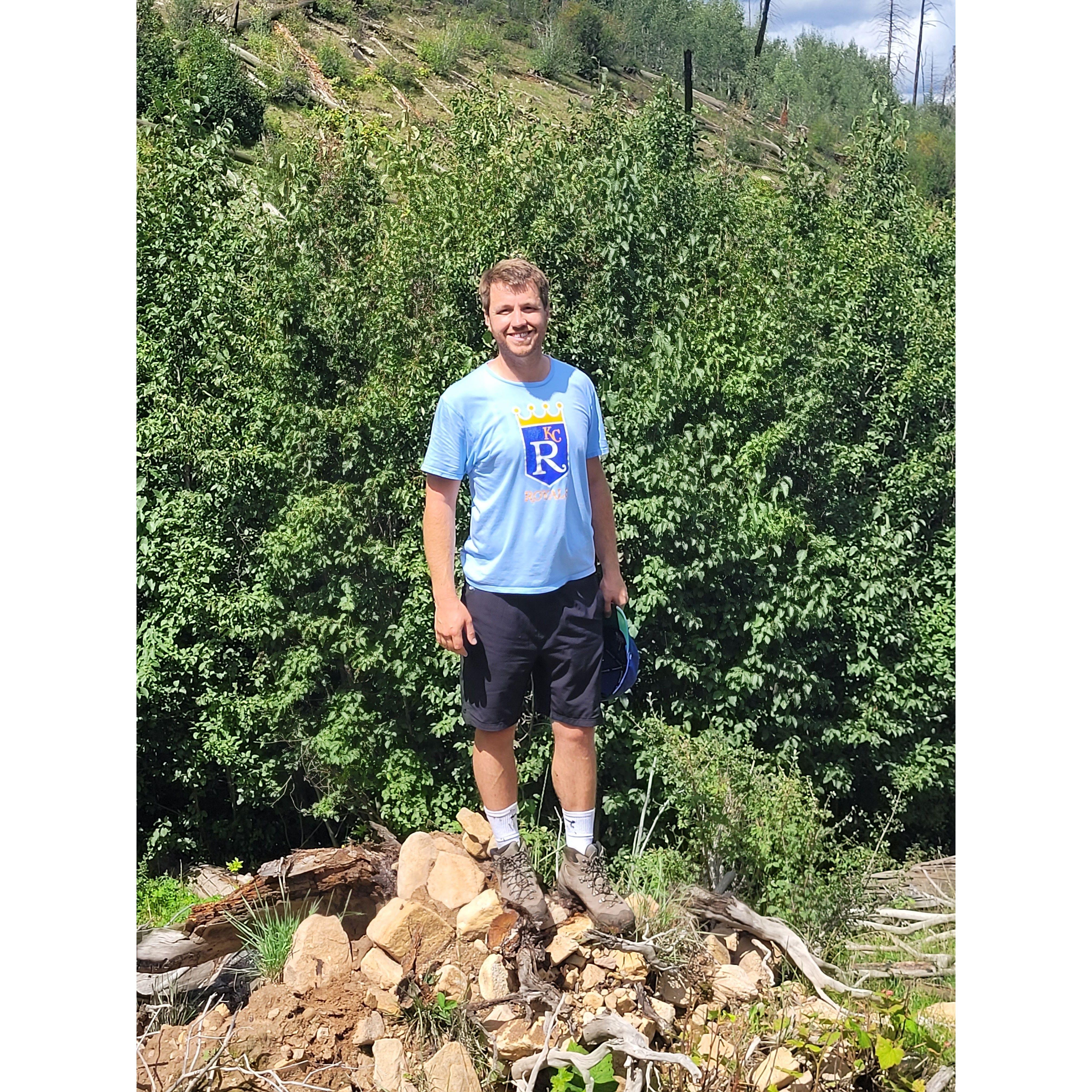 Hiking around Lake Vallecito