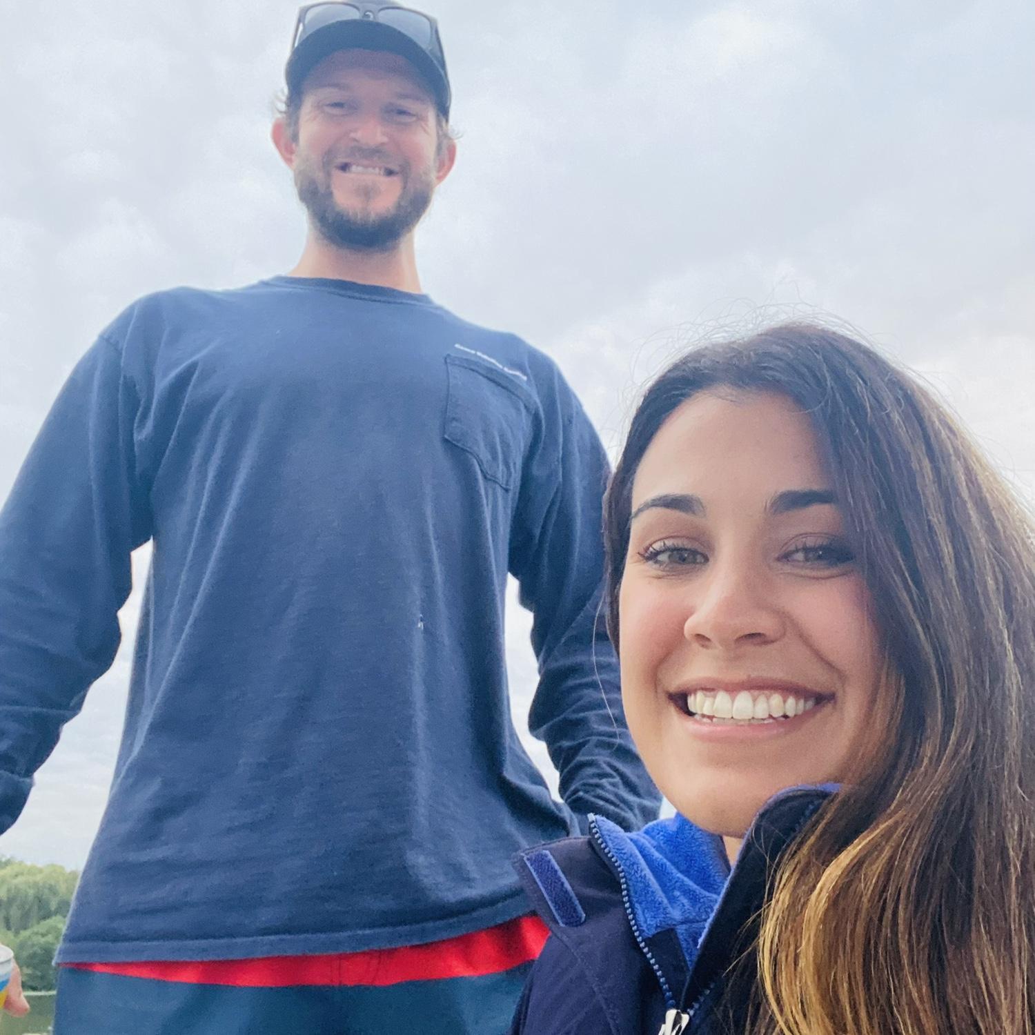 Hudson River
2020 
(Yes, Danni is wearing a ski jacket & Sean is in a bathing suit.)