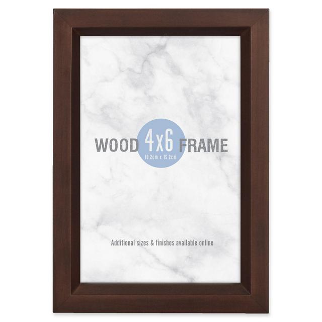 Gallery 4-Inch x 6-Inch Wood Frame in Espresso