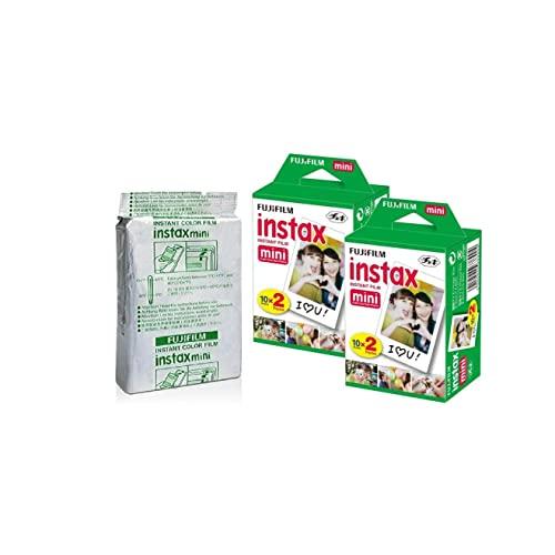 Fujifilm Instax Mini Instant Film, 10 Sheets×5 Pack(Total 50 Shoots) [Bulk Packaging]