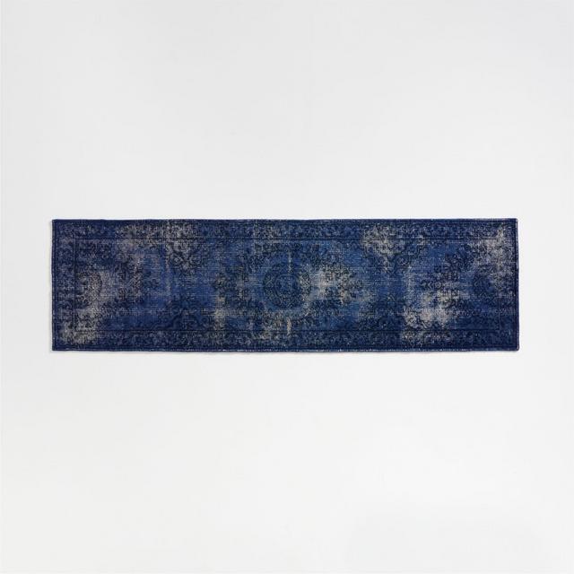 Surina Blue Rug 2.5'x9'
