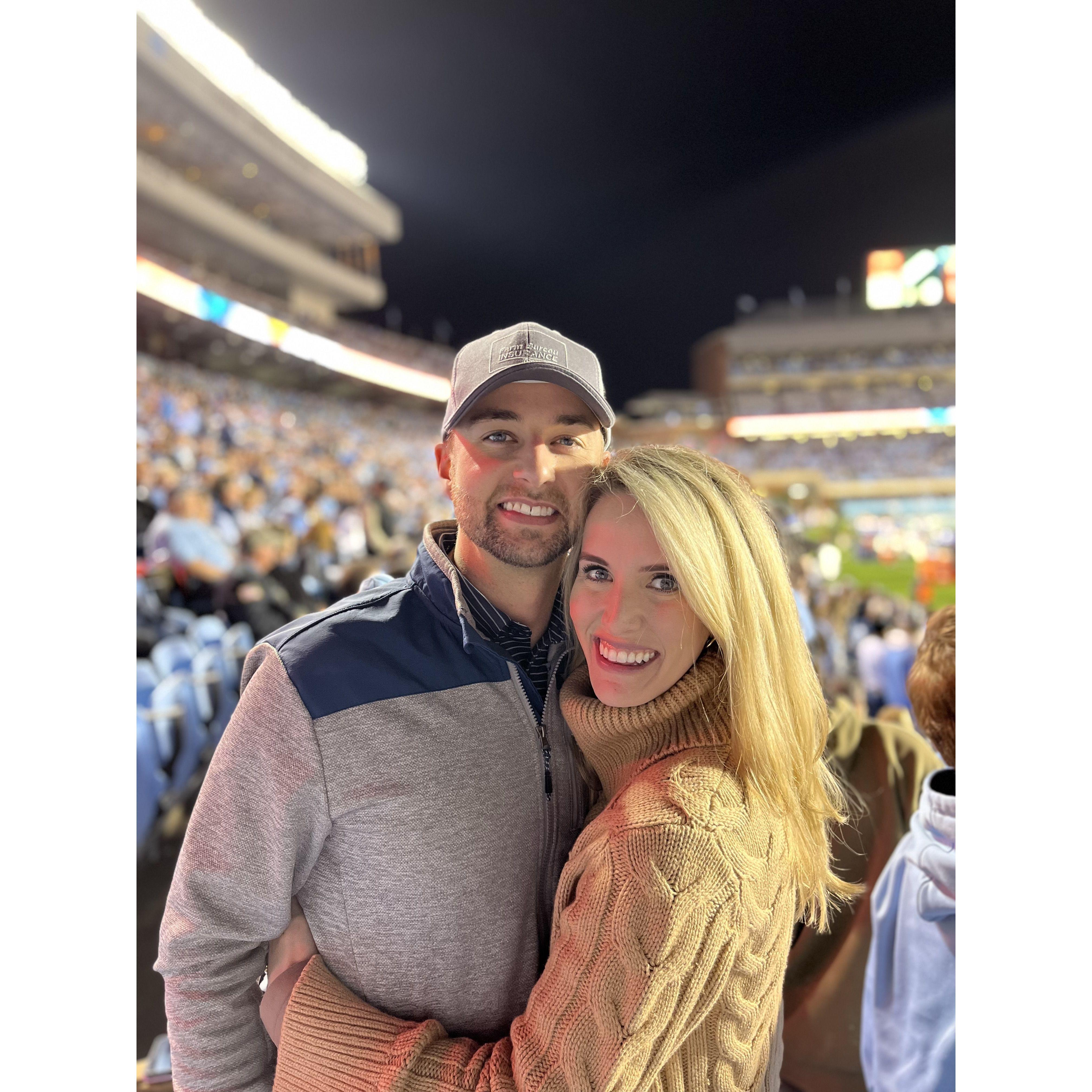 October 29, 2022 - UNC vs Pitt cardiology tailgate and football game