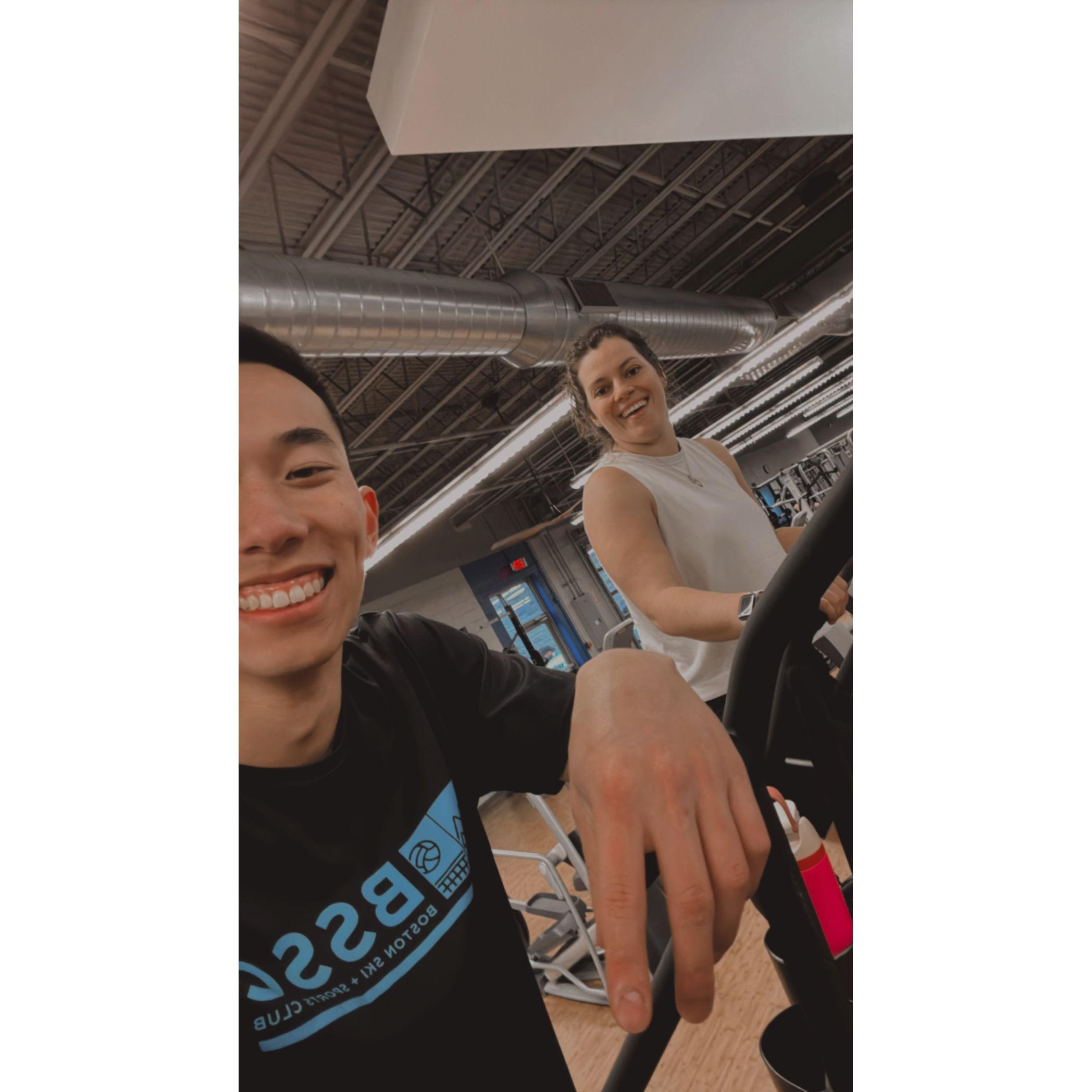 Couples who work out together stay together!