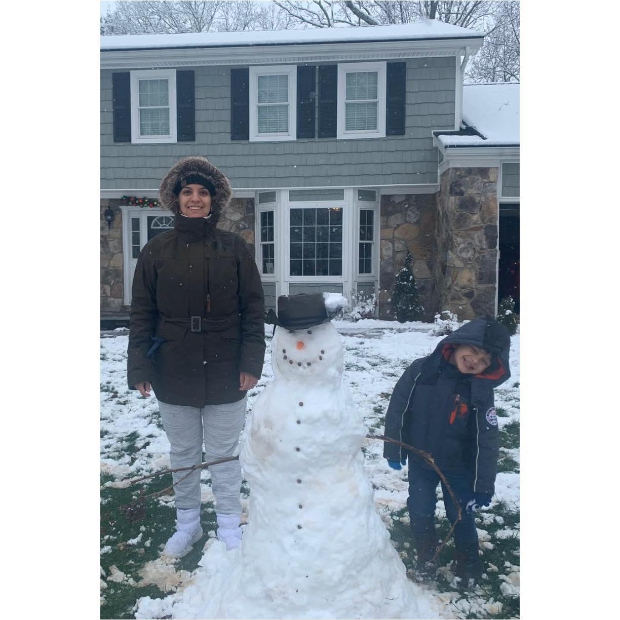 Enjoying our first real snow experience in TN. Feb 2020