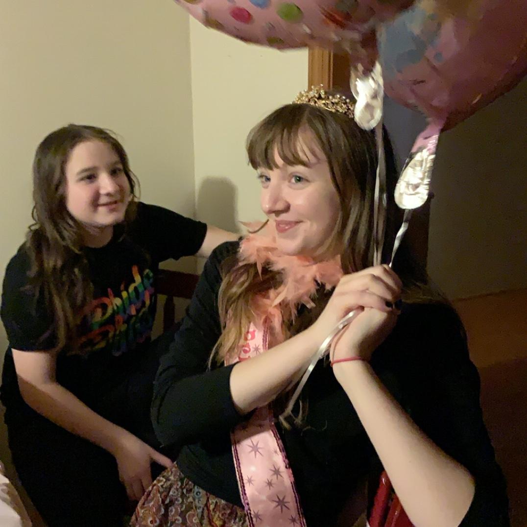 Zoie's Covid 21st! featuring Marina