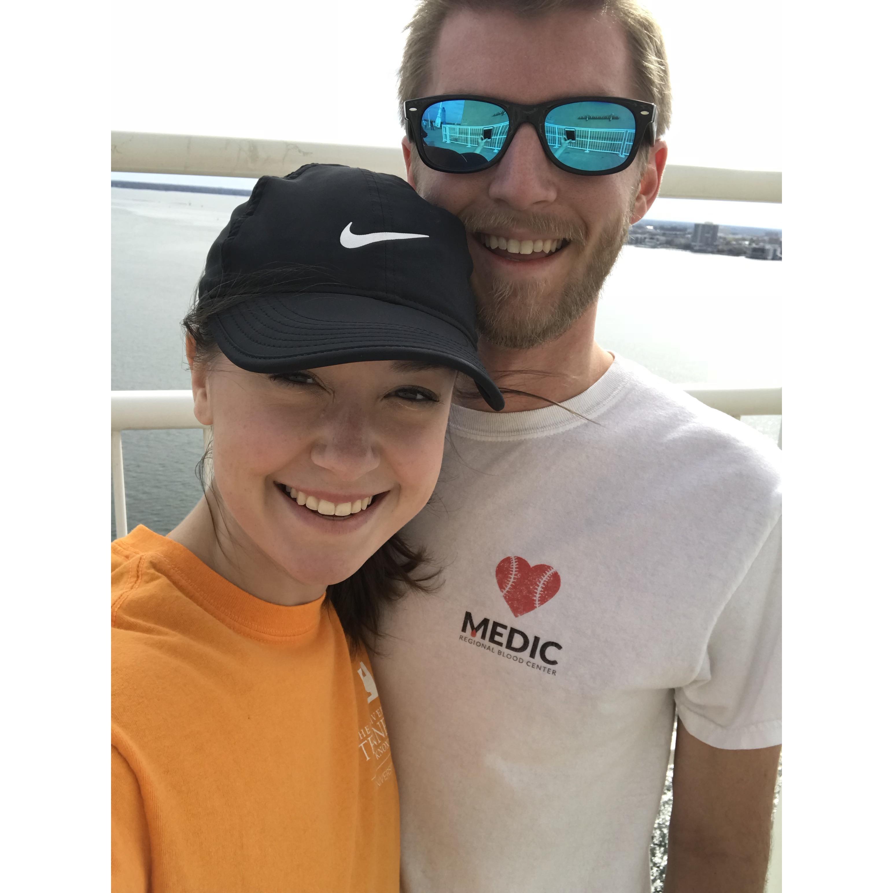 Another Charleston trip! This time with a bridge run!