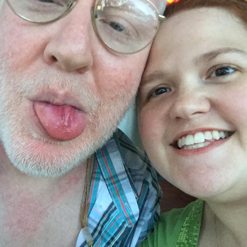 Being silly, as usual