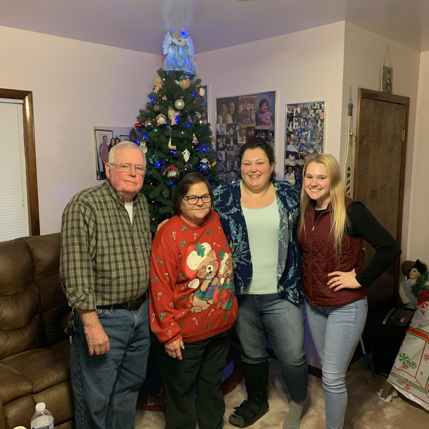 George, Jo Ann, Hannah, and Jordan!