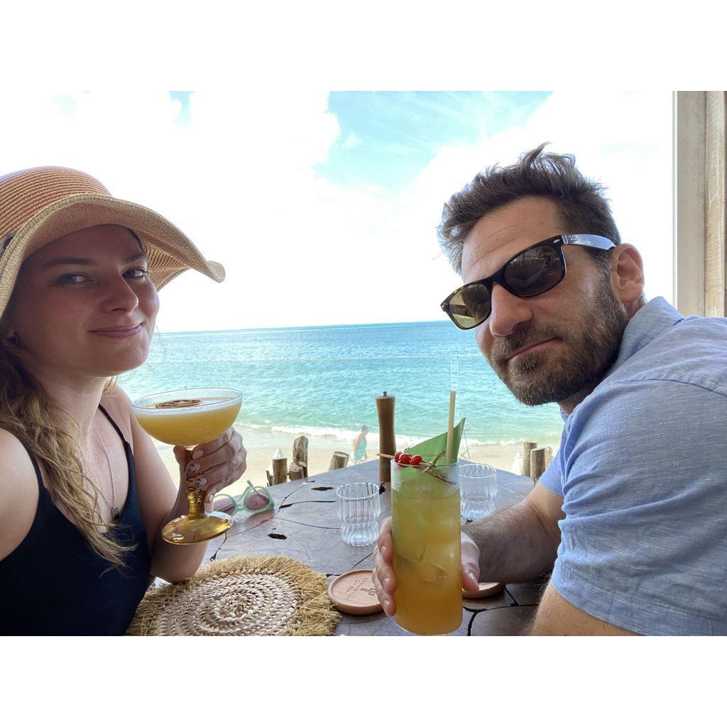 One of many wonderful restaurants in Grand Case