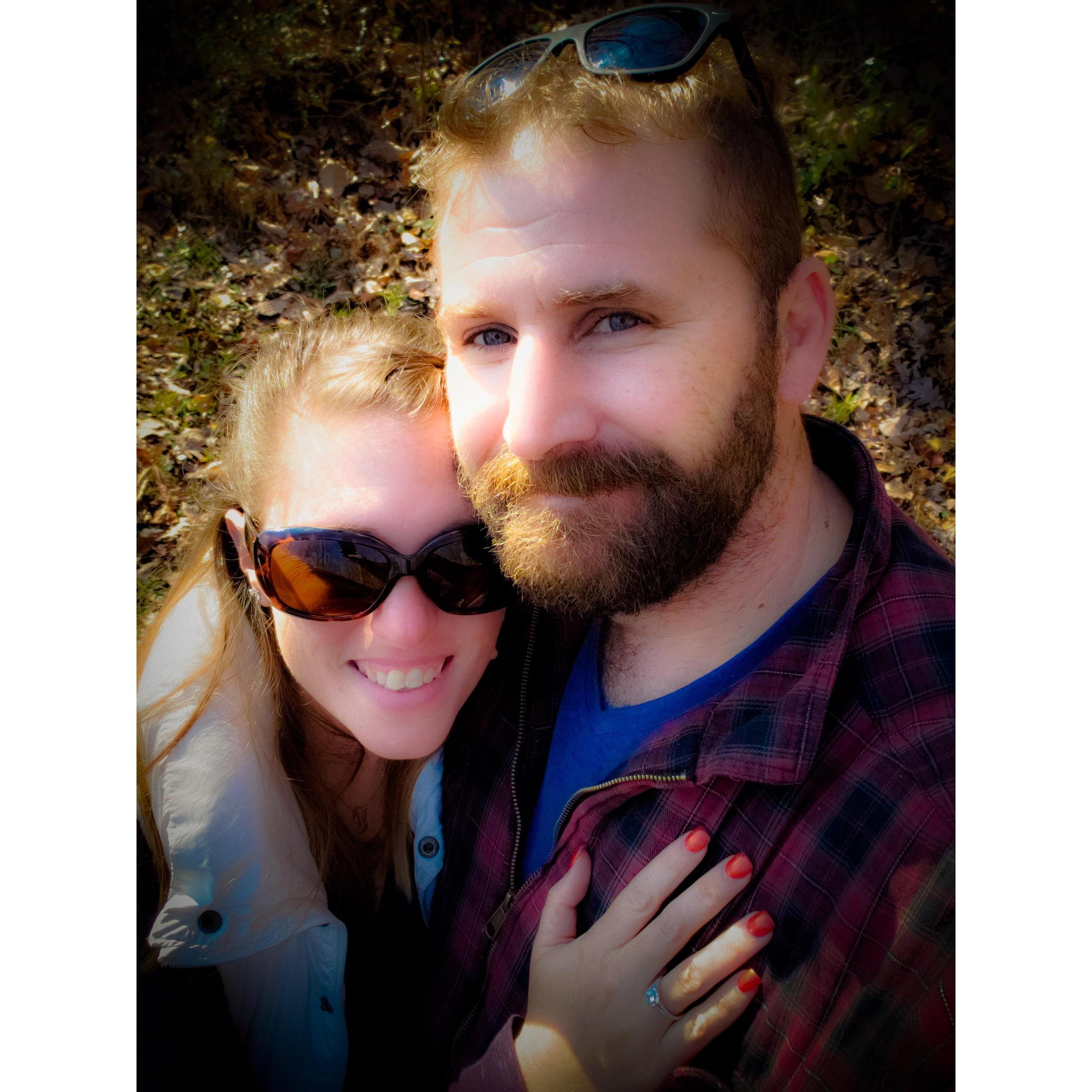 Engagement Day!  Nov. 9, 2019