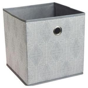 Fabric Cube Storage Bin Gray 11" - Room Essentials™