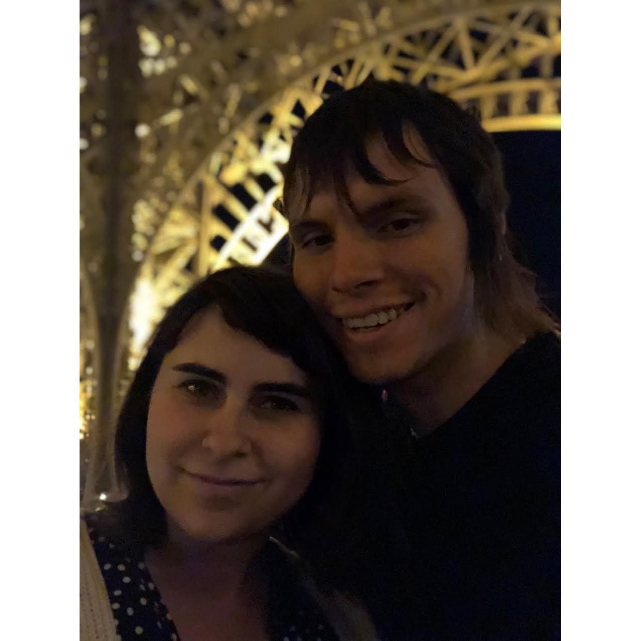 Under the Eiffel Tower, Paris Sept 2018